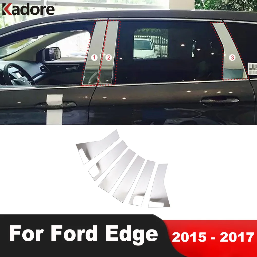 Аксессуары для Ford Edge 2015, 2016, 2017, нержавеющая сталь, крышка для окна автомобиля, центральной стойки, отделка, средние колонны, B C, полоса для последующего формования
Аксессуары для Ford Edge 2015, 2016, 2017, нержавеющая сталь, крышка для окна автомобиля, центральной стойки, отделка, средние колонны, B C, полоса для последующего формования