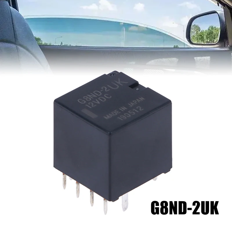 1pc Black G8ND-2UK 12VDC 12V 8Pins Automative Relay For Auto Handbrake Accessories
1pc Black G8ND-2UK 12VDC 12V 8Pins Automative Relay For Auto Handbrake Accessories