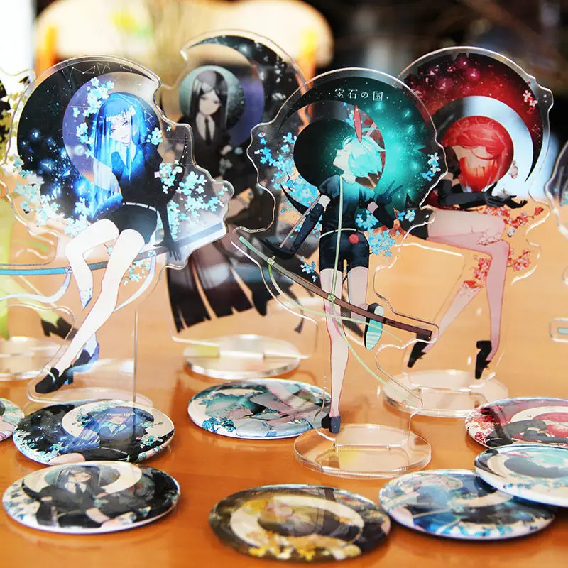 Land of The Lustrous Anime Key Chain Women Houseki No Kuni Key Ring Man Acrylic Stand Model Plate Collection Ornament Accesorios
Land of The Lustrous Anime Key Chain Women Houseki No Kuni Key Ring Man Acrylic Stand Model Plate Collection Ornament Accesorios