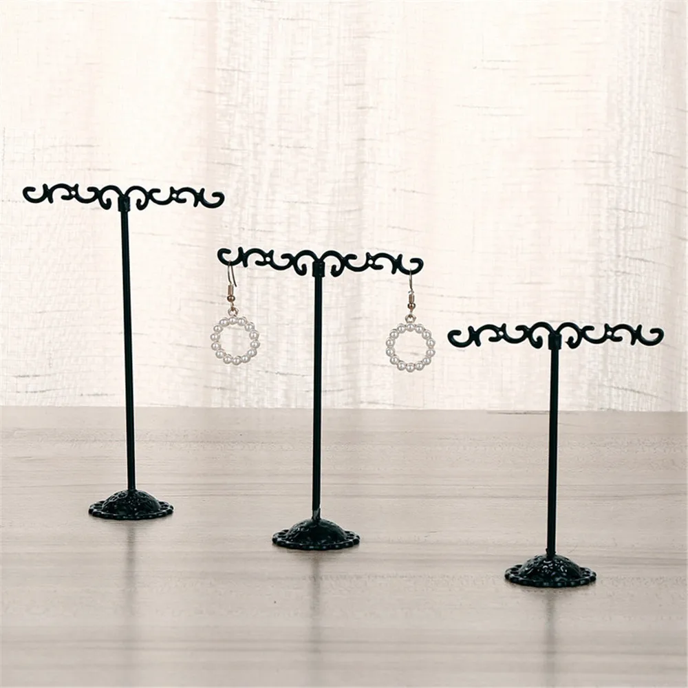 3pcs Jewelry Shelf Display Rack T Shape Stand Showcase Eardrop Earring Necklace Charms Hanger Jewelry Organizer Holder Case
3pcs Jewelry Shelf Display Rack T Shape Stand Showcase Eardrop Earring Necklace Charms Hanger Jewelry Organizer Holder Case