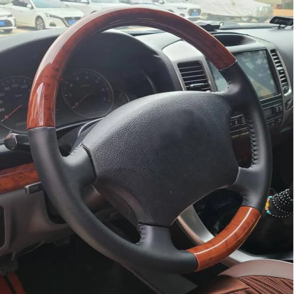 Wood texture Steering Wheel For Toyota Land Cruiser Prado 120 150 FJ120 FJ150 accessories car handle wooden style
Wood texture Steering Wheel For Toyota Land Cruiser Prado 120 150 FJ120 FJ150 accessories car handle wooden style