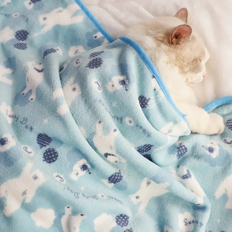 Pet Blanket Dog Cat Soft Fleece Blankets Sleep Mat Pad Bed Cover Warm Sofa Sleeping Cushion For Small Medium Dogs Pet Supplies
Pet Blanket Dog Cat Soft Fleece Blankets Sleep Mat Pad Bed Cover Warm Sofa Sleeping Cushion For Small Medium Dogs Pet Supplies