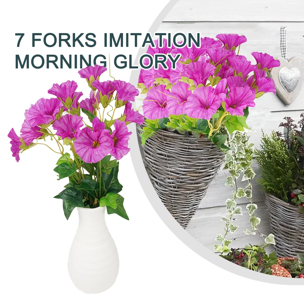 1pc Fake Morning Glory Simulation Petunia Wedding Home Decor Artificial Flowers Silk Cloth+plastic DIY Home Garden Decoration
1pc Fake Morning Glory Simulation Petunia Wedding Home Decor Artificial Flowers Silk Cloth+plastic DIY Home Garden Decoration