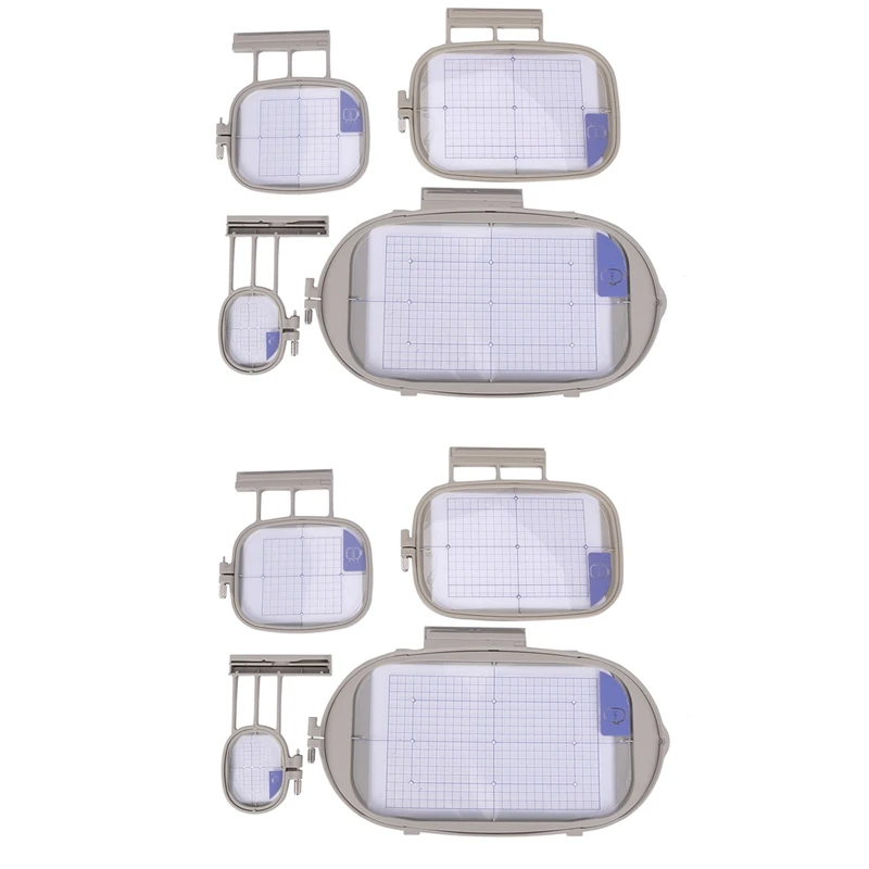 8Pcs Sewing Machine Embroidery Hoop For Brother Innovis 1500 1500D 2500D 4000D 6000D(SA437,SA438,SA439,SA441)
8Pcs Sewing Machine Embroidery Hoop For Brother Innovis 1500 1500D 2500D 4000D 6000D(SA437,SA438,SA439,SA441)