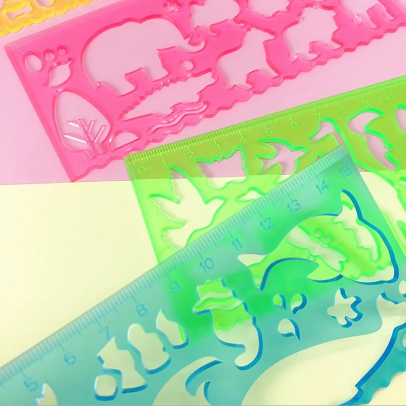 Cute School Supplies Funny Nature Scene Drawing Pattern Ruler 1 Set of 4 Pieces Different Animal Ruler 1PC
Cute School Supplies Funny Nature Scene Drawing Pattern Ruler 1 Set of 4 Pieces Different Animal Ruler 1PC
