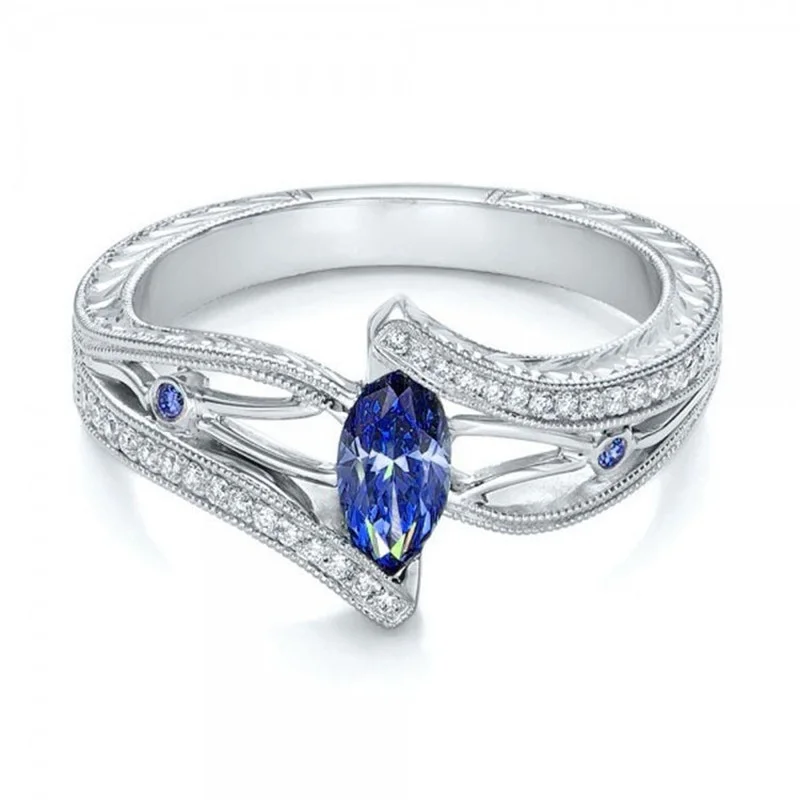 2022 New Fashion Sea Blue Topaz Rings for Women Personality Irregular Oval Wedding Engagement Rings Charm Jewelry Gifts Anillo
2022 New Fashion Sea Blue Topaz Rings for Women Personality Irregular Oval Wedding Engagement Rings Charm Jewelry Gifts Anillo