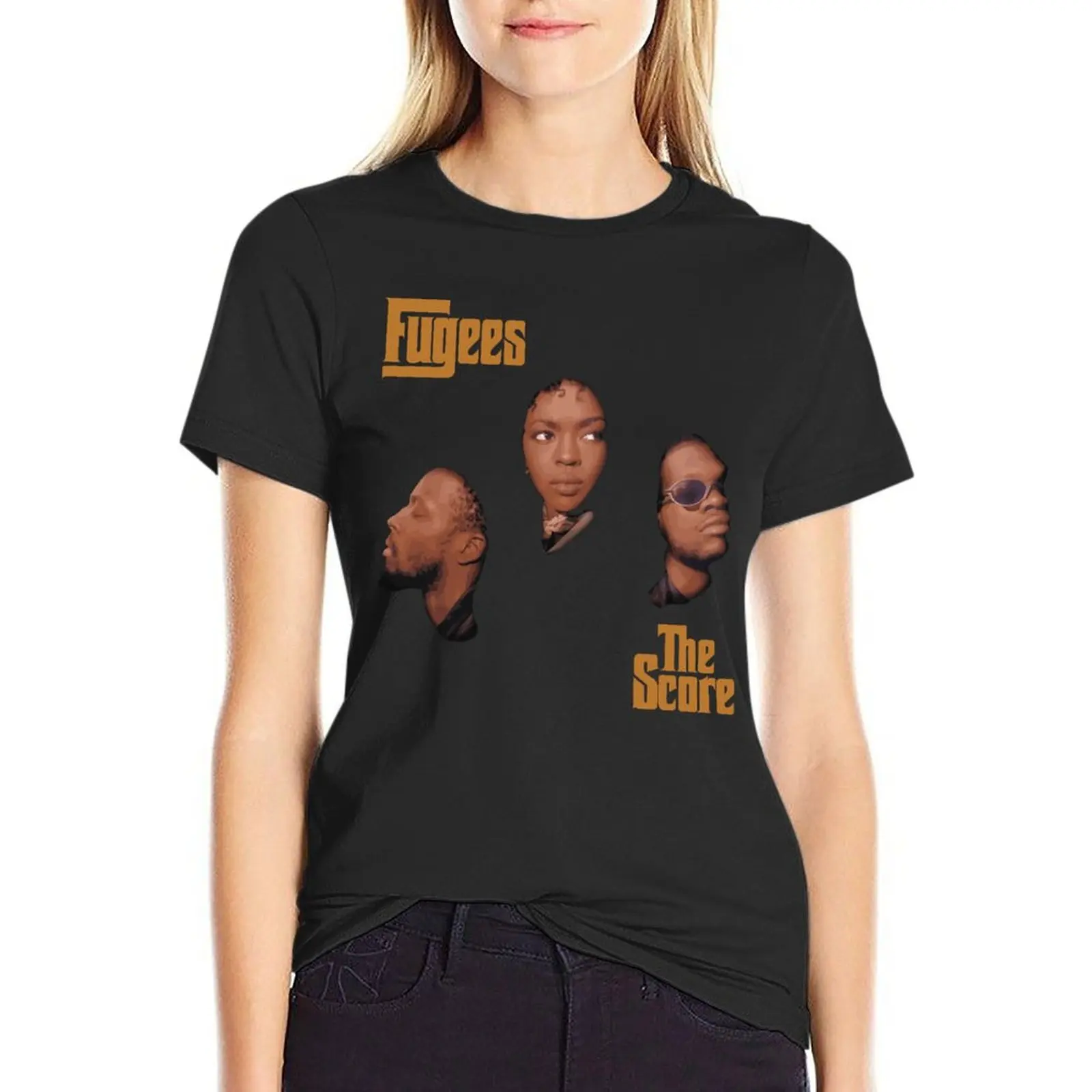 Женская футболка большого размера Fugees, модная уличная одежда из 100% хлопка, футболка большого размера
Женская футболка большого размера Fugees, модная уличная одежда из 100% хлопка, футболка большого размера