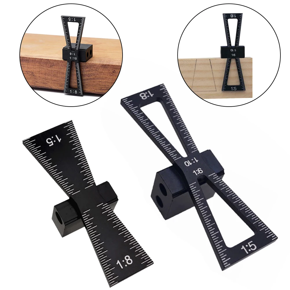 Woodworking Dovetail Marker Aluminum Alloy Dovetail Marking Template 1:5 & 1:8 Marking Ruler Gauge Gauging Tools
Woodworking Dovetail Marker Aluminum Alloy Dovetail Marking Template 1:5 & 1:8 Marking Ruler Gauge Gauging Tools