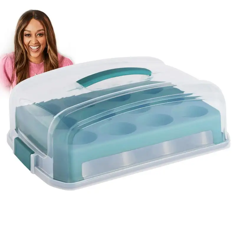 Cup Carbon Steel Muffin Pan With Carrier in Teal Baking tray Silicone for air fryer in Metal bundt cake pan Silicone for air fry
Cup Carbon Steel Muffin Pan With Carrier in Teal Baking tray Silicone for air fryer in Metal bundt cake pan Silicone for air fry