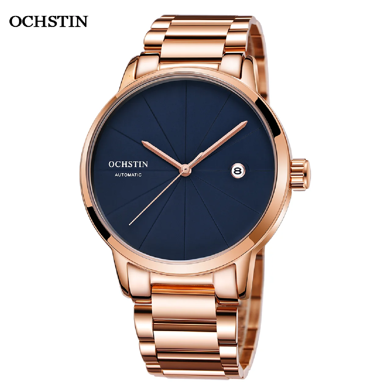 OCHSTIN Mens Top Brand Luxury Man Wristwatch Rose Gold Calendar Full Steel Automatic Mechanical Waterproof Male Watches
OCHSTIN Mens Top Brand Luxury Man Wristwatch Rose Gold Calendar Full Steel Automatic Mechanical Waterproof Male Watches