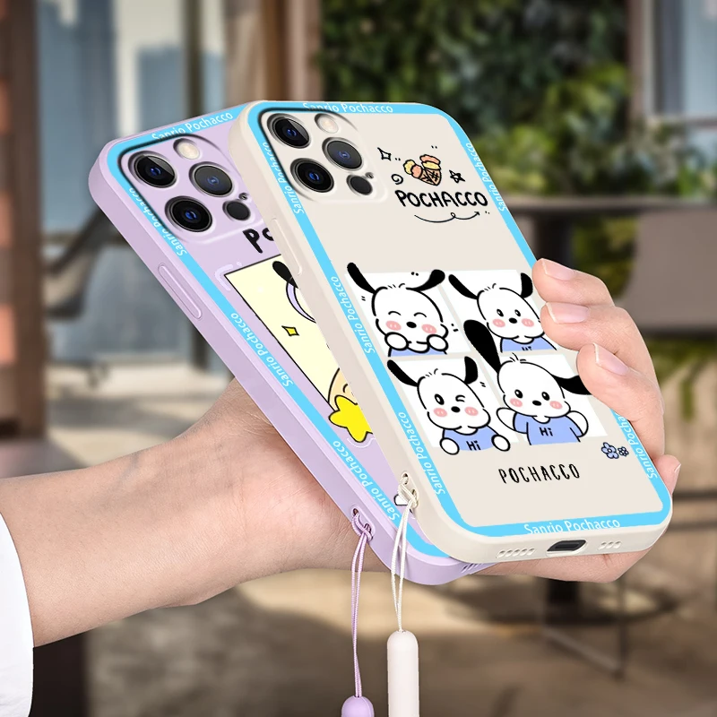 Pochacco Sanrio Anime Cute Phone Case For Apple iPhone 14 13 12 Mini 11 XS Pro Max X XR 8 7 6 Plus SE Soft Liquid Rope Cover
Pochacco Sanrio Anime Cute Phone Case For Apple iPhone 14 13 12 Mini 11 XS Pro Max X XR 8 7 6 Plus SE Soft Liquid Rope Cover