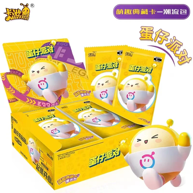 Kayou Eggy Party Card Booster Box Cute Fun Cartoon Rare CR UR Collection Card Children's Card Toy Gift
Kayou Eggy Party Card Booster Box Cute Fun Cartoon Rare CR UR Collection Card Children's Card Toy Gift