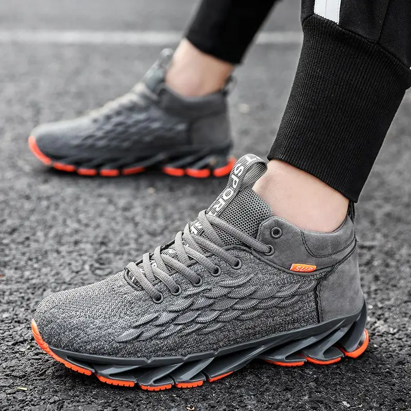 Oversize Outdoor Shock Absorption Sneakers Man Sports Shoes for Male Sport Shoes Men Running Shoes Gray Training Chaussure E-556
Oversize Outdoor Shock Absorption Sneakers Man Sports Shoes for Male Sport Shoes Men Running Shoes Gray Training Chaussure E-556
