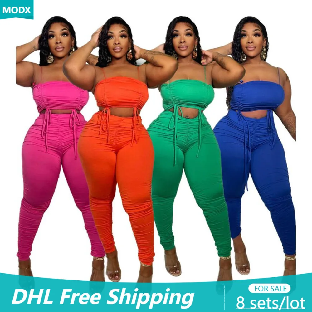 Bulk Items Wholesale Women Pants Suits 2022 Summer Sexy Solid 2 Pcs Set Shirring Camis High Waist Trousers Lady Club Outfit 7773
Bulk Items Wholesale Women Pants Suits 2022 Summer Sexy Solid 2 Pcs Set Shirring Camis High Waist Trousers Lady Club Outfit 7773