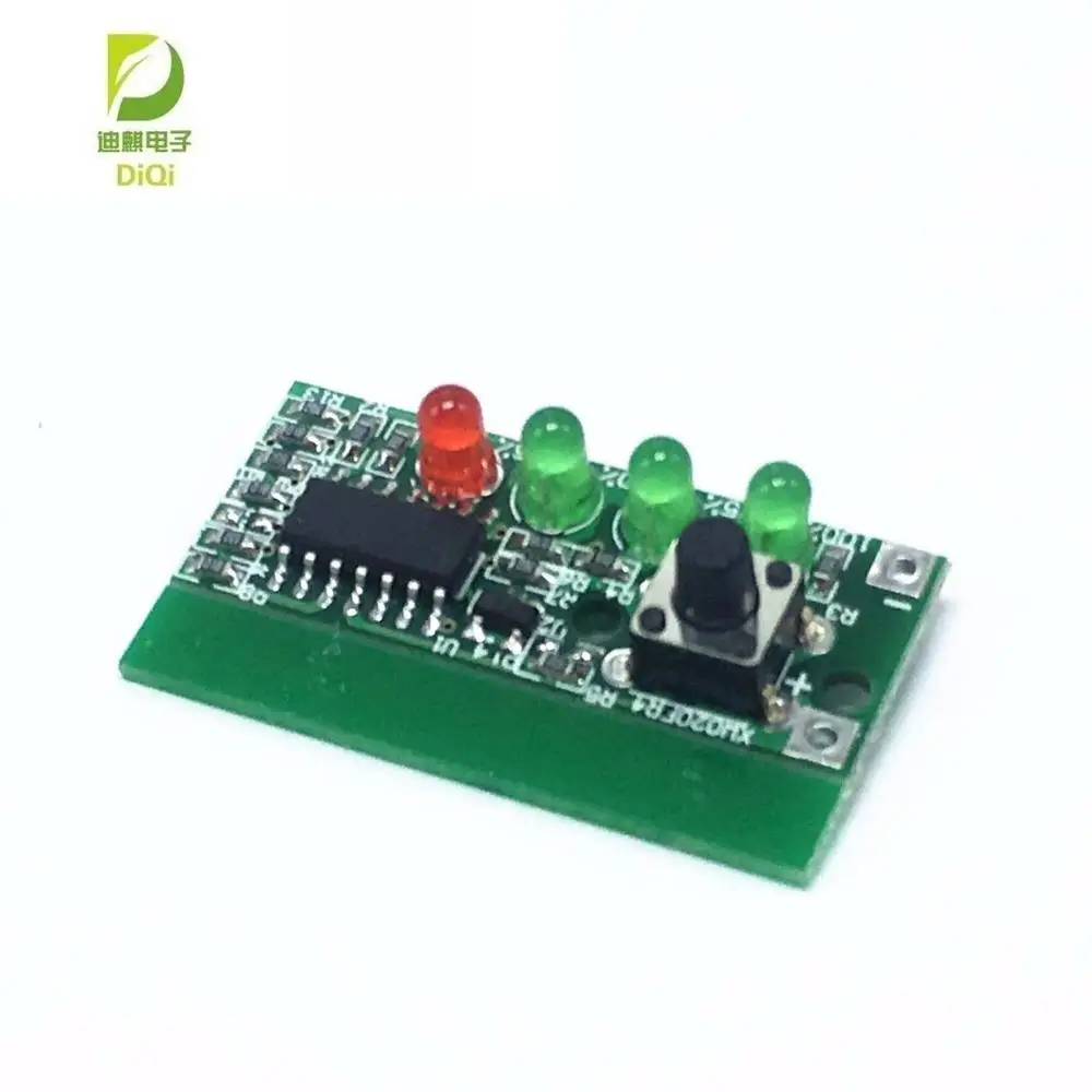 Battery Capacity Indicator 4 LEDs Display Module for 3S 9-12.6V Micro Switch Microswitch Board Electricity Quantity
Battery Capacity Indicator 4 LEDs Display Module for 3S 9-12.6V Micro Switch Microswitch Board Electricity Quantity