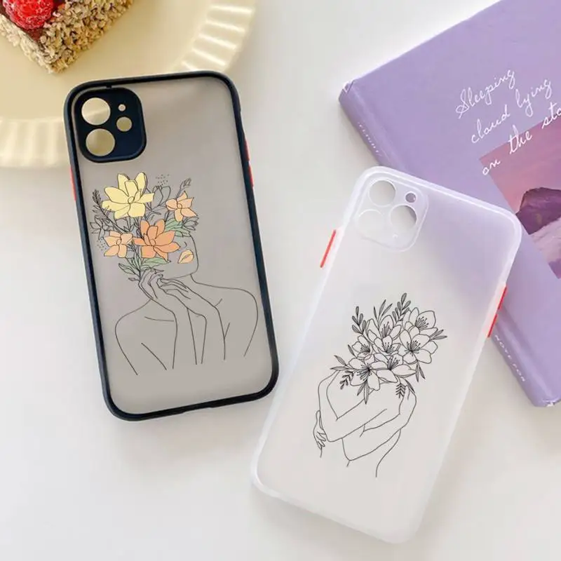 Art line Retro Abstract Geometry Phone Case For iPhone 13 12 11 Mini Pro XR XS Max 7 8 Plus X Matte transparent Back Cover
Art line Retro Abstract Geometry Phone Case For iPhone 13 12 11 Mini Pro XR XS Max 7 8 Plus X Matte transparent Back Cover