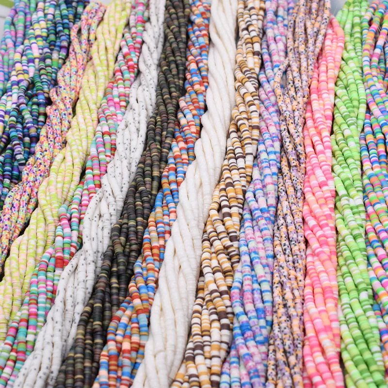 New Mixed Colors 4mm Flat Round Polymer Clay Beads Chip Disk Spacer Loose Beads For Jewelry Making Handmade DIY Necklace
New Mixed Colors 4mm Flat Round Polymer Clay Beads Chip Disk Spacer Loose Beads For Jewelry Making Handmade DIY Necklace