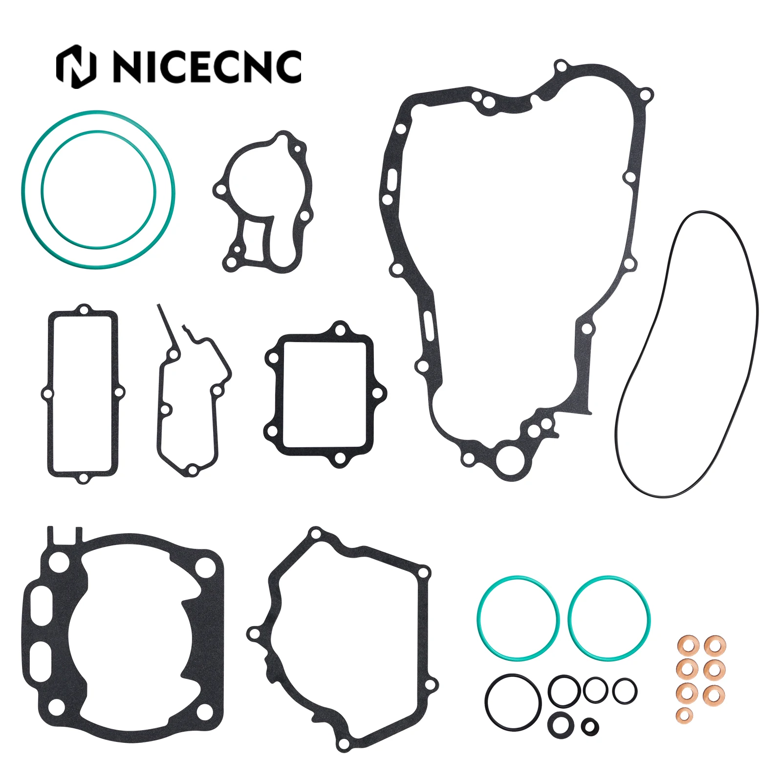 NiceCNC Motorcycle Engine Tusk Top End Head Gasket Kit For Yamaha YZ250 YZ 250 03-23 5UP-11311-21-00 Complete Rebuild Gasket Kit
NiceCNC Motorcycle Engine Tusk Top End Head Gasket Kit For Yamaha YZ250 YZ 250 03-23 5UP-11311-21-00 Complete Rebuild Gasket Kit
