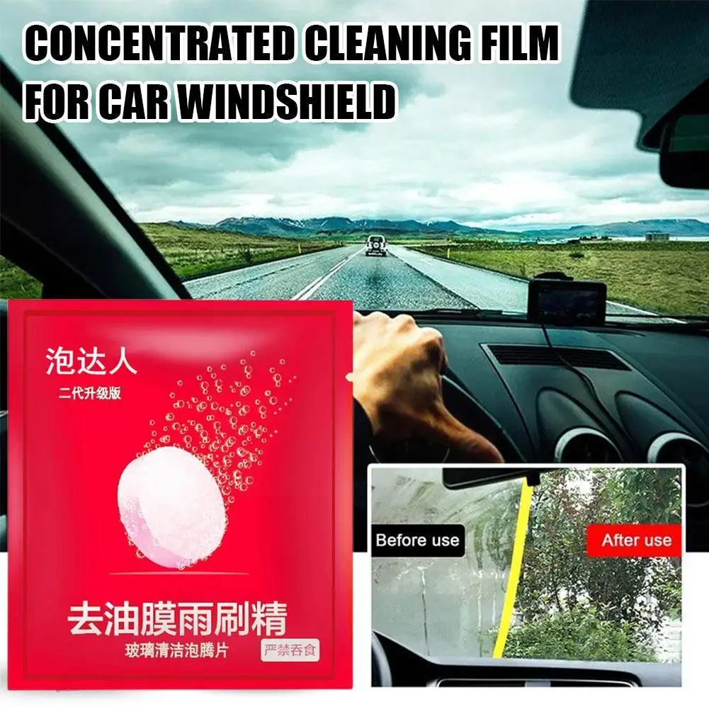 Automobile Windshield Water Effervescent Tablet Dust Wiper Collector Film Oil Window Remover Front Cleaning Bumper Cleaner H0H5
Automobile Windshield Water Effervescent Tablet Dust Wiper Collector Film Oil Window Remover Front Cleaning Bumper Cleaner H0H5