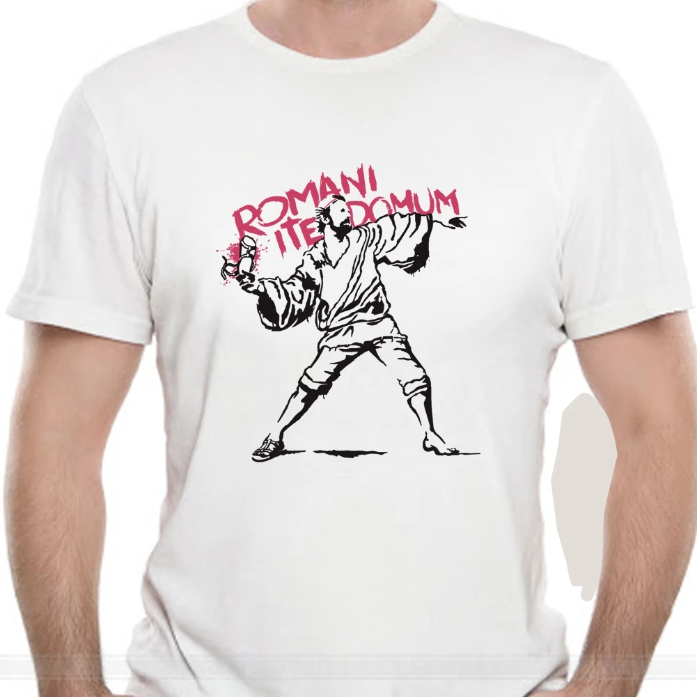 Men's T-Shirt Romani Ite Domum Monty Python T Shirts Tee Short Sleeve Spanish Inquisition Romans Domum Plus Size
Men's T-Shirt Romani Ite Domum Monty Python T Shirts Tee Short Sleeve Spanish Inquisition Romans Domum Plus Size