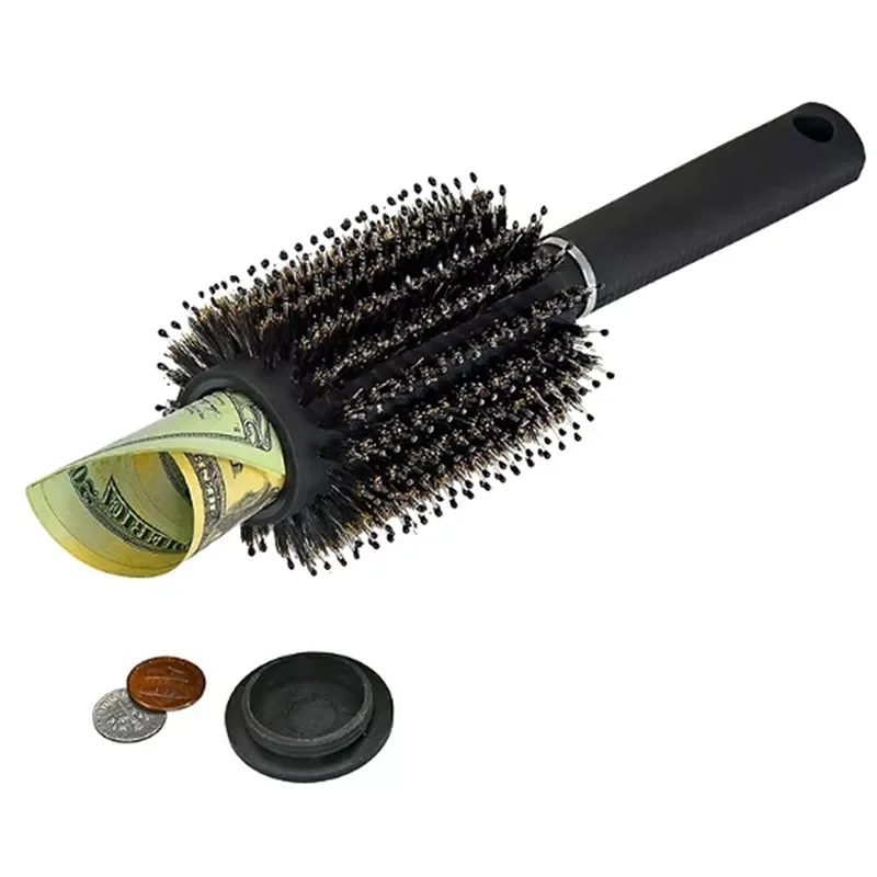 Safes Hair Brush Style Secret Safe box for Hide Secret Money Valuables With Removable Lid
Safes Hair Brush Style Secret Safe box for Hide Secret Money Valuables With Removable Lid