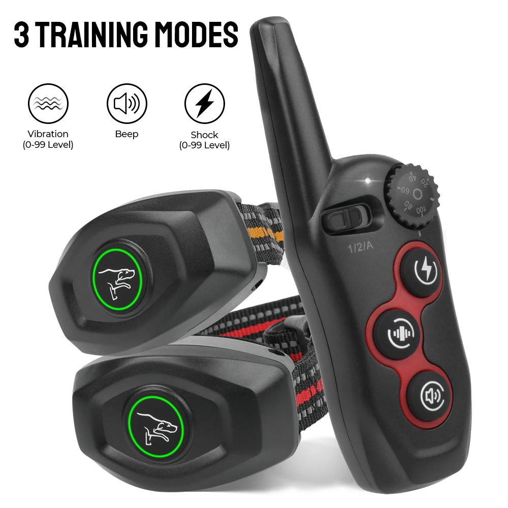 Training Sound Barking Waterproof Dog Electric Rechargeable Vibration Device Beep Control Pet Collar Remote Anti
Training Sound Barking Waterproof Dog Electric Rechargeable Vibration Device Beep Control Pet Collar Remote Anti
