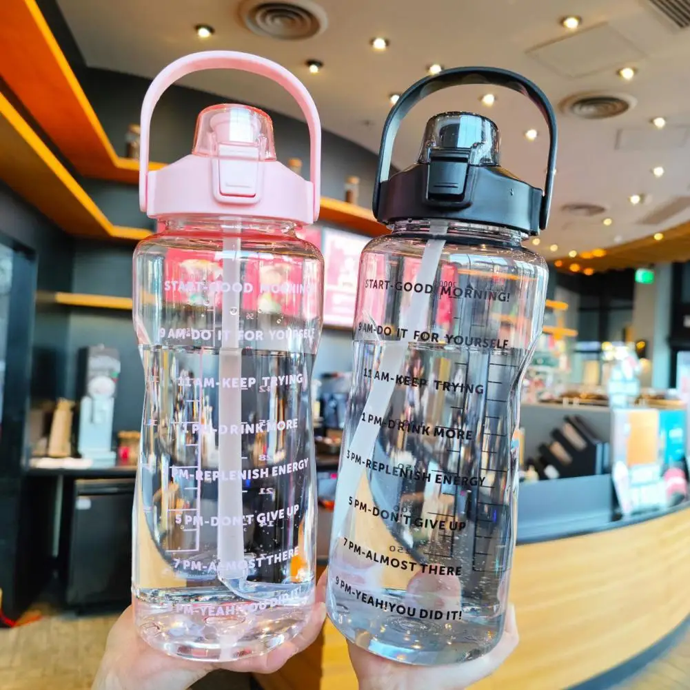 Safe 2000ml Practical Workout Cycling Drinking Water Tumbler Letter Print Travel Water Bottle Tasteless for Daily Use
Safe 2000ml Practical Workout Cycling Drinking Water Tumbler Letter Print Travel Water Bottle Tasteless for Daily Use