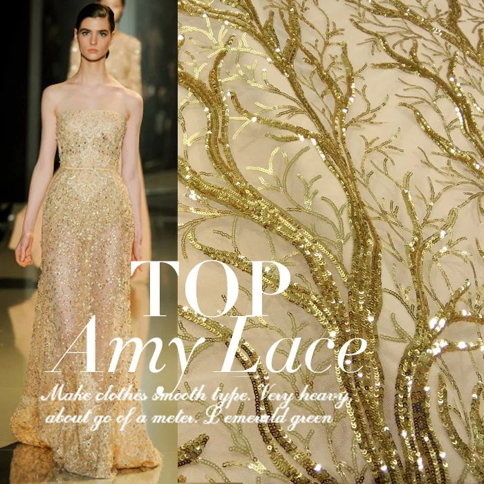 ALC-X01 High Quality African Lace Fabric Net 2016 French Lace Fabric Tulle With Sequin Gold Nigerian Lace Fabric For Wedding
ALC-X01 High Quality African Lace Fabric Net 2016 French Lace Fabric Tulle With Sequin Gold Nigerian Lace Fabric For Wedding