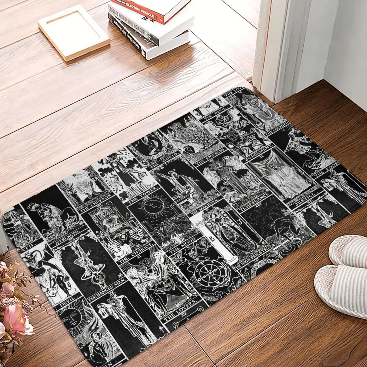 Mystery Tarot Card Bathroom Non-Slip Carpet The Major Arcana Of Patchwork Bedroom Mat Entrance Door Doormat Floor Decoration Rug
Mystery Tarot Card Bathroom Non-Slip Carpet The Major Arcana Of Patchwork Bedroom Mat Entrance Door Doormat Floor Decoration Rug