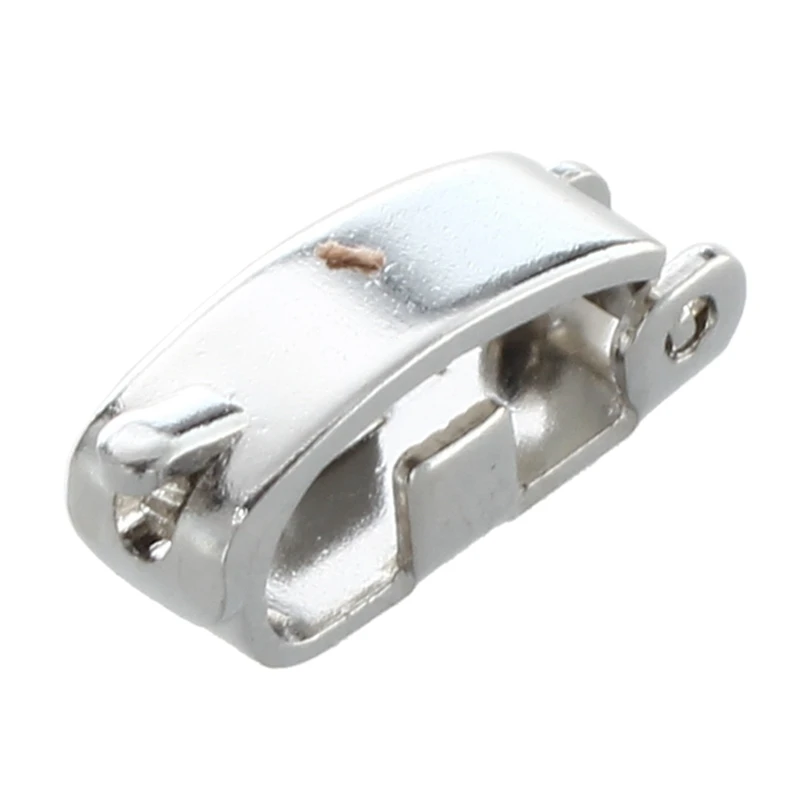 100 X Stainless Steel Jewelry Wrist Watch Bracelet Band Fold Over Clasps 0.4X0.1 Inch 
100 X Stainless Steel Jewelry Wrist Watch Bracelet Band Fold Over Clasps 0.4X0.1 Inch