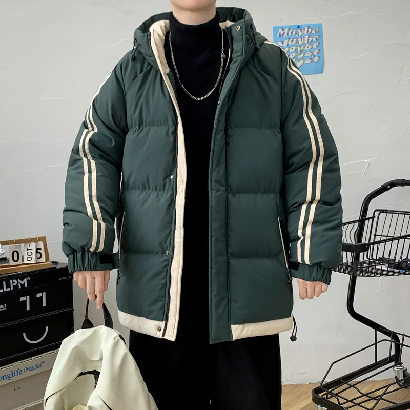 2023 New Streetwear Puffer Jacket with Hood Thicken Clothes Men Warm Parkas Coat Fashion Casual Warm Oversize Winter Jacket
2023 New Streetwear Puffer Jacket with Hood Thicken Clothes Men Warm Parkas Coat Fashion Casual Warm Oversize Winter Jacket