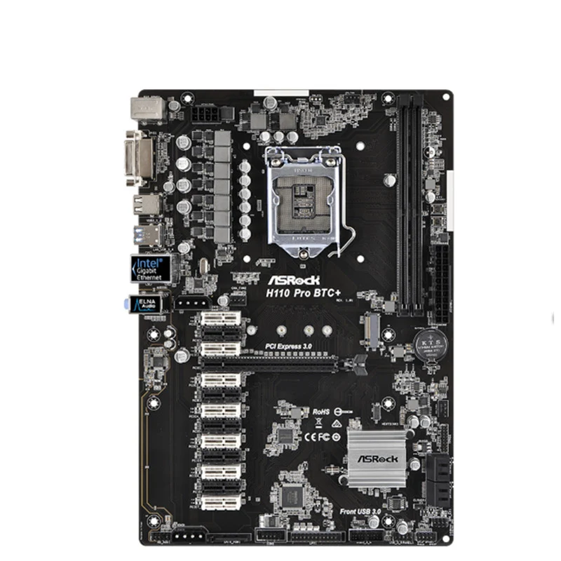 13GPU б/у оригинальная материнская плата h110для ASRock H110 PRO BTC + 1151 DDR4 (вместо детской модели H81 BTC PRO TB85 H81S2)
13GPU б/у оригинальная материнская плата h110для ASRock H110 PRO BTC + 1151 DDR4 (вместо детской модели H81 BTC PRO TB85 H81S2)