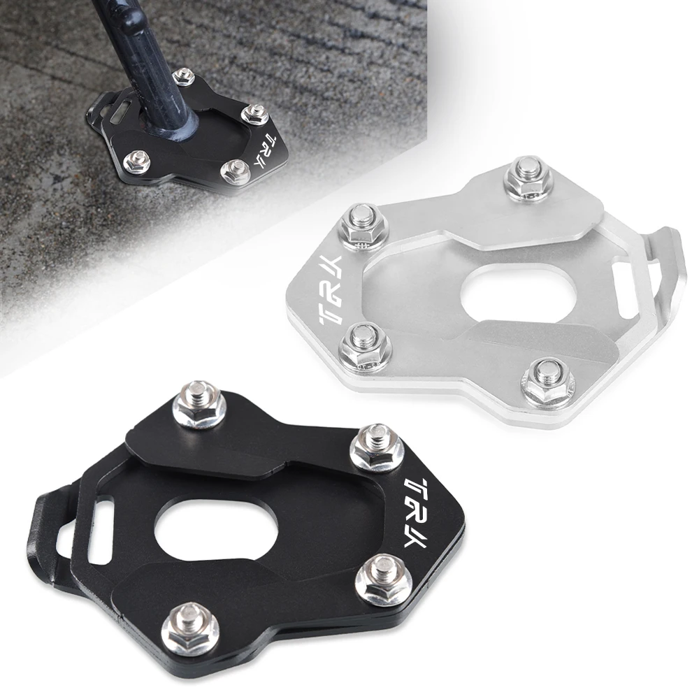 Motorcycle For Benelli TRK 502 accessory 502X 2017 2018 2019 Kickstand Enlarger Side Stand Pad Extension Support Plate TRK logo
Motorcycle For Benelli TRK 502 accessory 502X 2017 2018 2019 Kickstand Enlarger Side Stand Pad Extension Support Plate TRK logo