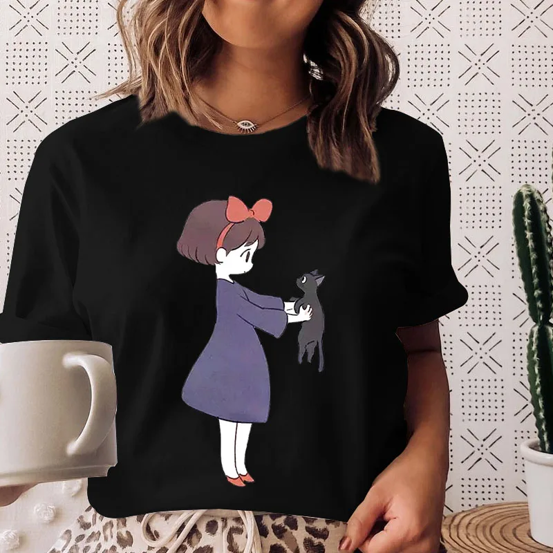Tshirt For Woman Cartoon girl Cat Oversize Tshirt Fashion Summer Clothing Funny T-shirt Korean Style T-Shirts Ladies Tee Tops
Tshirt For Woman Cartoon girl Cat Oversize Tshirt Fashion Summer Clothing Funny T-shirt Korean Style T-Shirts Ladies Tee Tops