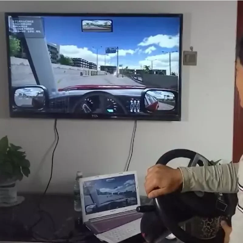Computer Game Steering Wheel Car Driving Simulator Training Aircraft Test Drive School Automobile Race Video Racing Truck Games
Computer Game Steering Wheel Car Driving Simulator Training Aircraft Test Drive School Automobile Race Video Racing Truck Games
