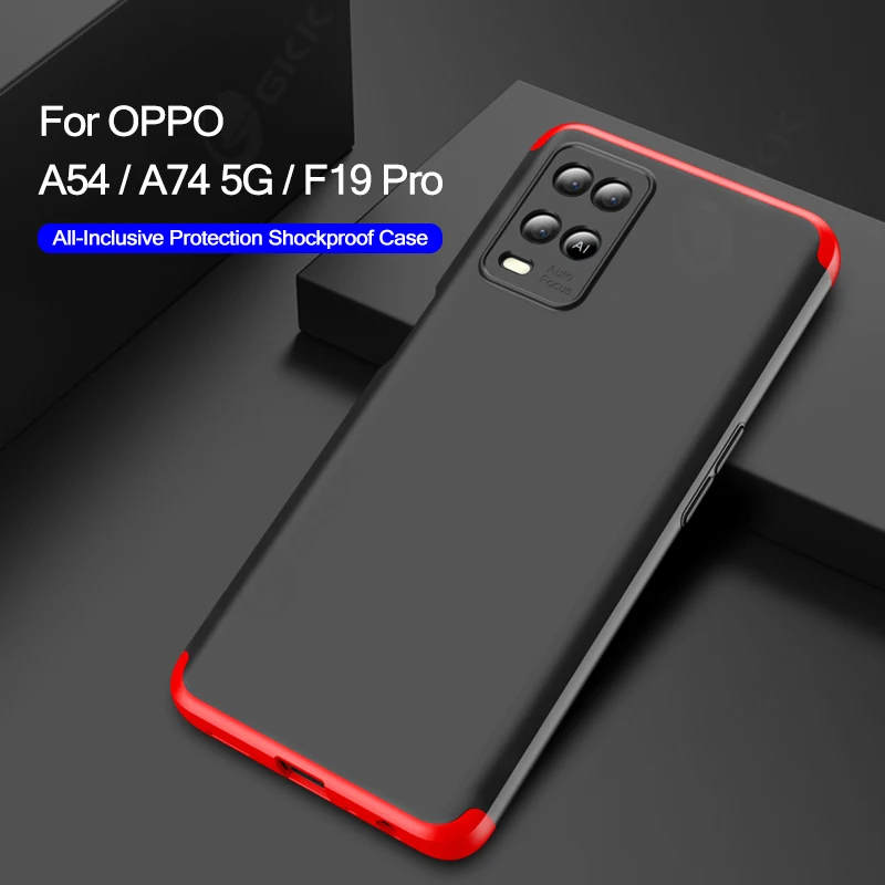 GKK For OPPO A54 A74 4G F19 Pro Case 360 Degree Full Protection Shockproof Hard Matte Cover Case For OPPO A54 A74 F19 Pro Coque
GKK For OPPO A54 A74 4G F19 Pro Case 360 Degree Full Protection Shockproof Hard Matte Cover Case For OPPO A54 A74 F19 Pro Coque
