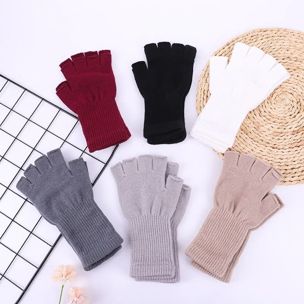1 Pair Long Knitted Half Finger Gloves Women Girls Spring Autumn Winter Arm Warmers Pure White Black Gray Elbow Long Gloves
1 Pair Long Knitted Half Finger Gloves Women Girls Spring Autumn Winter Arm Warmers Pure White Black Gray Elbow Long Gloves