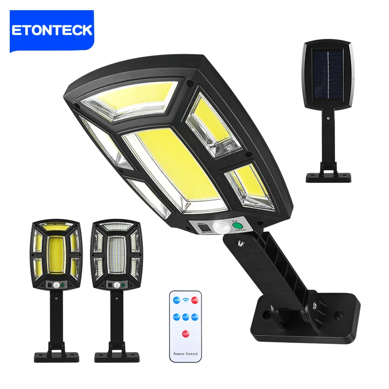 Solar Charging Street Light Outdoor Waterproof Human Body Induction Remote Control 211COB Wall Light Garden Lighting LED
Solar Charging Street Light Outdoor Waterproof Human Body Induction Remote Control 211COB Wall Light Garden Lighting LED