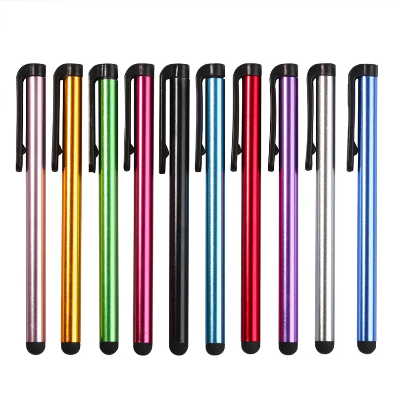 

20-100Pcs Universal Touch Screen Stylus Pen For iPad iPhone 13 14 Capactive Touch Pen Pencil With Pen Clip For Smart Phone