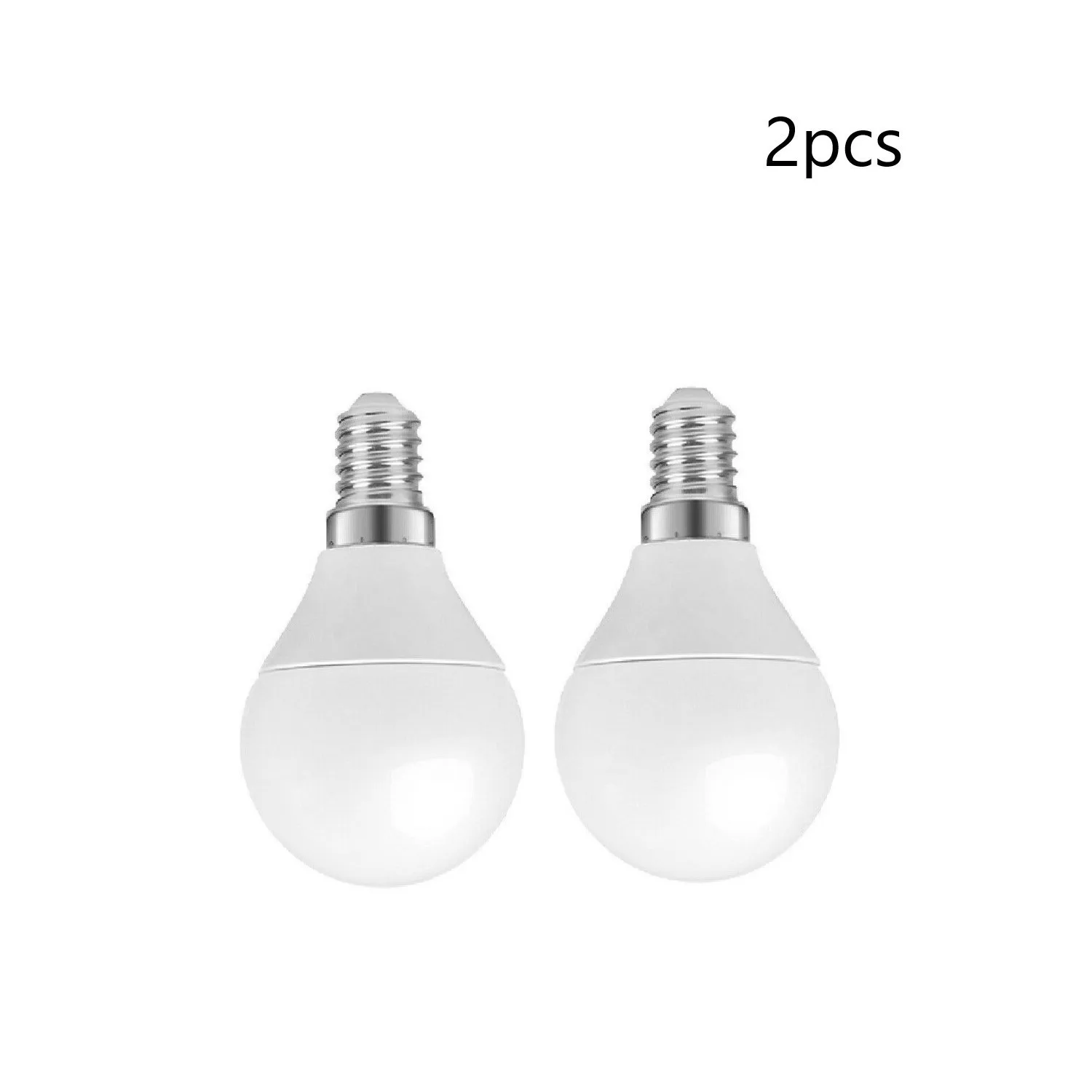 2Pcs E14 Golf Bulbs LED Golf Globe Candle Round Light Bulbs 6W SES E14 Bayonet Warm Cool White Chandelier For Home Lighting
2Pcs E14 Golf Bulbs LED Golf Globe Candle Round Light Bulbs 6W SES E14 Bayonet Warm Cool White Chandelier For Home Lighting