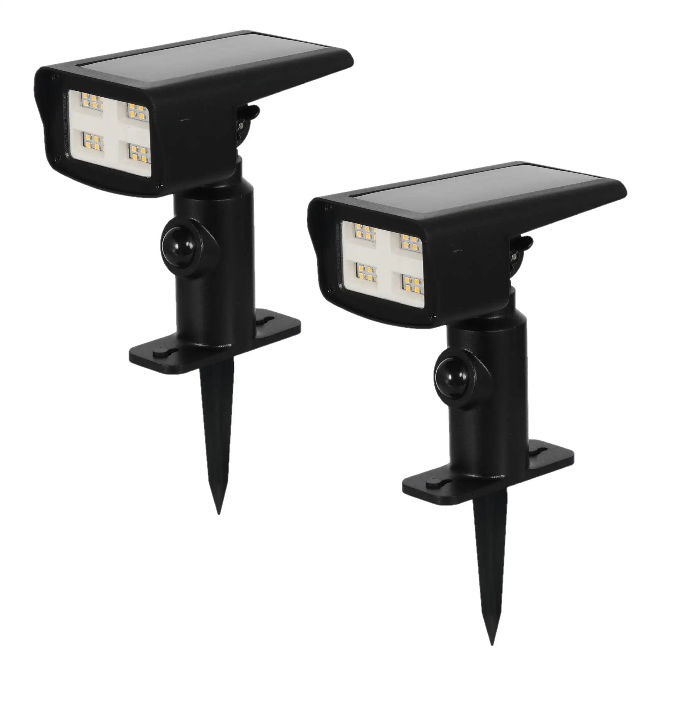 Solar Powered Black Motion Sensor LED Mountable Spot Light, 600 Lumens, (2 Count)
Solar Powered Black Motion Sensor LED Mountable Spot Light, 600 Lumens, (2 Count)