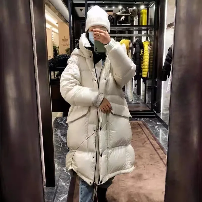 2022 Winter New Women's Hooded Sleeveless Medium Length White Duck Down Down Coat Casual Bread Coat
2022 Winter New Women's Hooded Sleeveless Medium Length White Duck Down Down Coat Casual Bread Coat