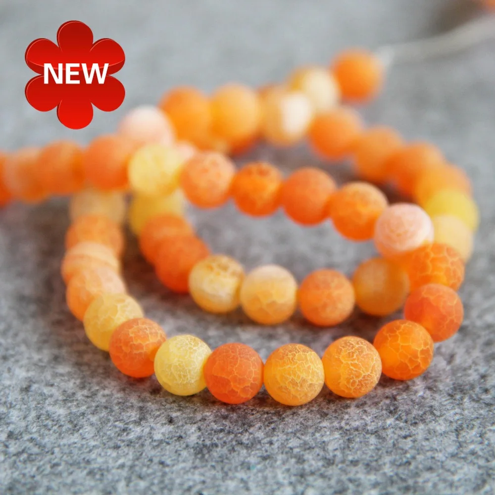 New For Necklace 8mm Stripe Orange Natural Frosted Onyx Beads Round DIY Loose Carnelian Accessory Parts 15inch Jewelry Making
New For Necklace 8mm Stripe Orange Natural Frosted Onyx Beads Round DIY Loose Carnelian Accessory Parts 15inch Jewelry Making