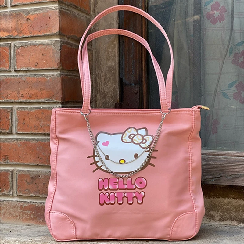 Kawaii Sanrios Shoulder Bag Hellokittys Cartoon Cute Handbag Anime Creative Portable Large Capacity Travel Bag Girl Gift
Kawaii Sanrios Shoulder Bag Hellokittys Cartoon Cute Handbag Anime Creative Portable Large Capacity Travel Bag Girl Gift