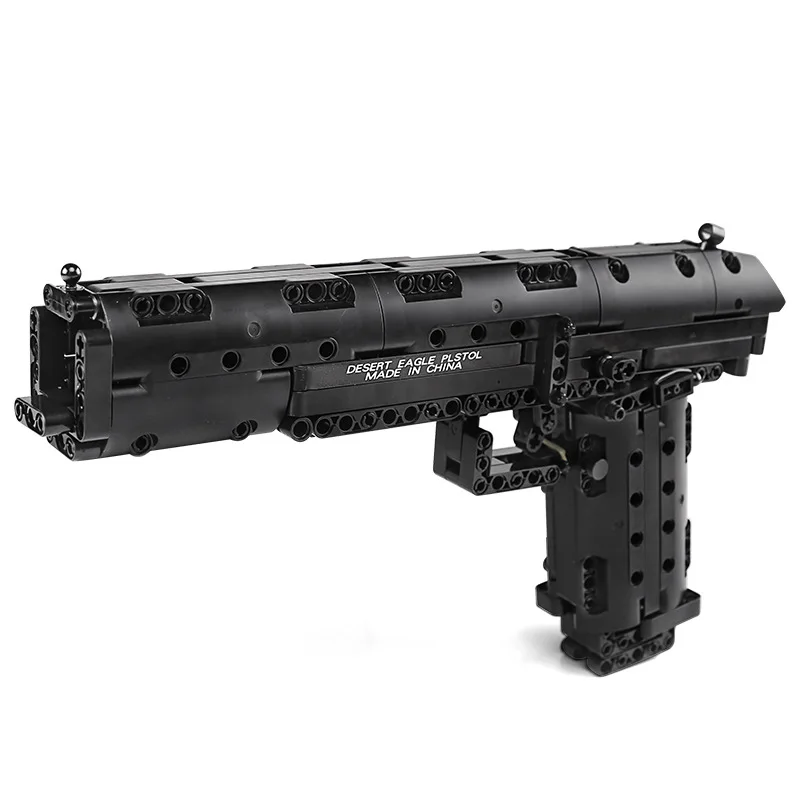 Mould King 14004 The Desert Eagle Weapon Gun Model Building Blocks Bricks Kids Educational DIY Toys Christmas Gifts
Mould King 14004 The Desert Eagle Weapon Gun Model Building Blocks Bricks Kids Educational DIY Toys Christmas Gifts