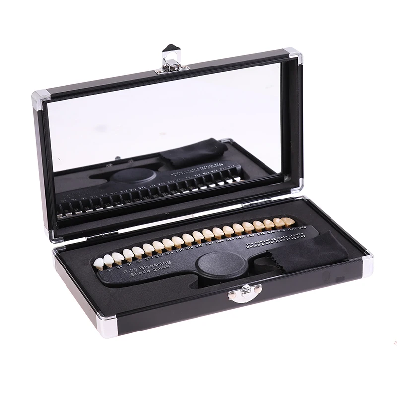 Dental Bleaching Comparator Dental tooth 20 Colors tooth whitening 3D Shade Guide Color Comparator Mirror Dentistry Dentist
Dental Bleaching Comparator Dental tooth 20 Colors tooth whitening 3D Shade Guide Color Comparator Mirror Dentistry Dentist