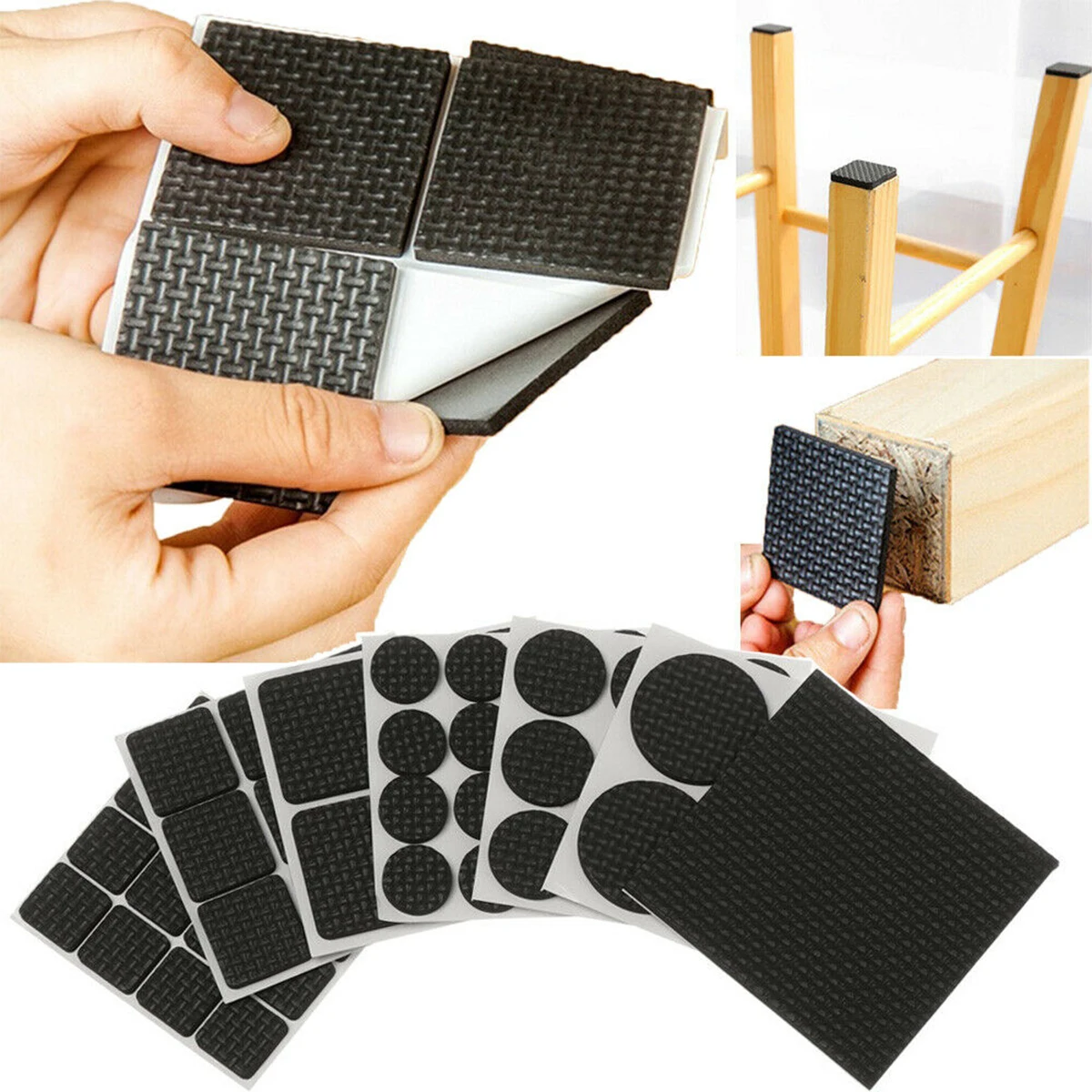 Protector Rubber Pads Self-Adhesive Non-Slip Chair Leg Sofa Table Feet Mat Furniture Feet Floor Chair Leg Mat Thickened Non-slip
Protector Rubber Pads Self-Adhesive Non-Slip Chair Leg Sofa Table Feet Mat Furniture Feet Floor Chair Leg Mat Thickened Non-slip