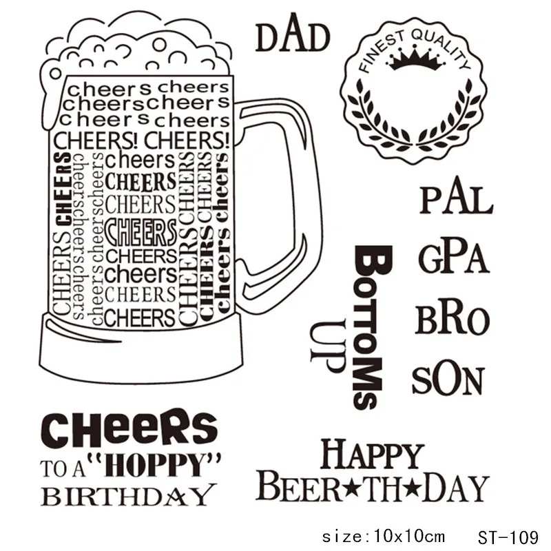 Alphabet Fondant Cake Stamp Silicone Mold Cake Decorating Tools Beer Mug Biscuit Fondant Mold Baking Tools Cake Clear Stamp
Alphabet Fondant Cake Stamp Silicone Mold Cake Decorating Tools Beer Mug Biscuit Fondant Mold Baking Tools Cake Clear Stamp