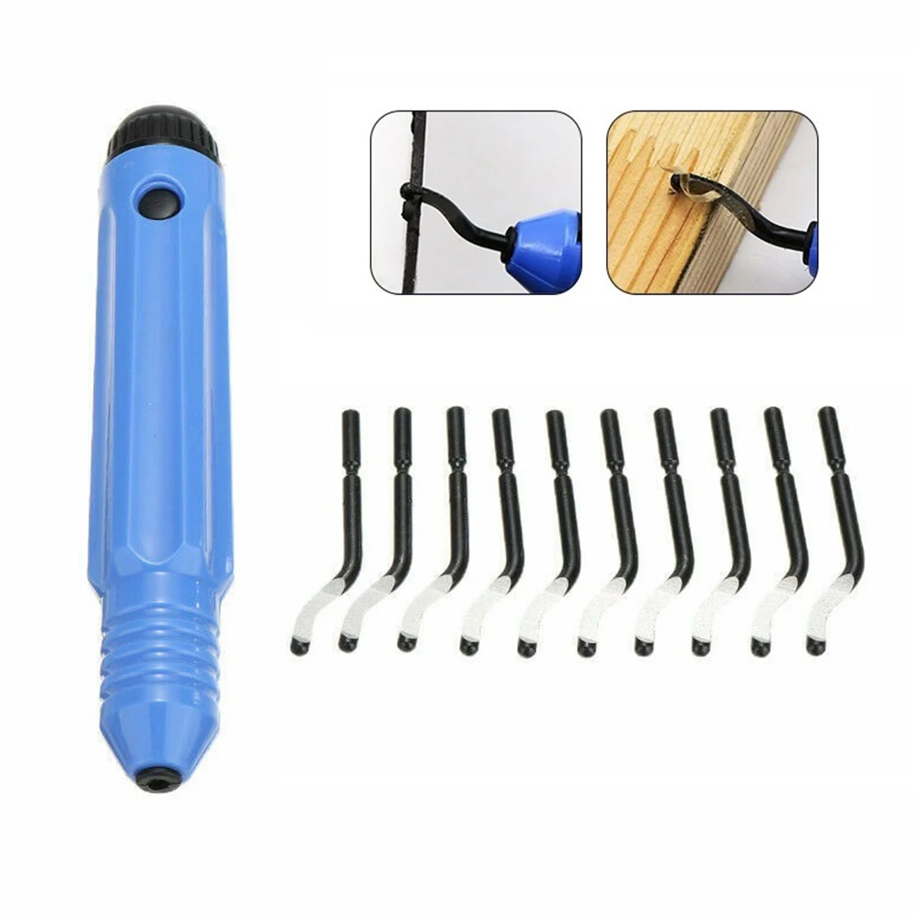 Trimming Knife Scraper Plastic NB1100 Burr Handle With HSS BS1010 Blade Pruning Trimming Neaten Deburring Head Cutter Hand Tools
Trimming Knife Scraper Plastic NB1100 Burr Handle With HSS BS1010 Blade Pruning Trimming Neaten Deburring Head Cutter Hand Tools