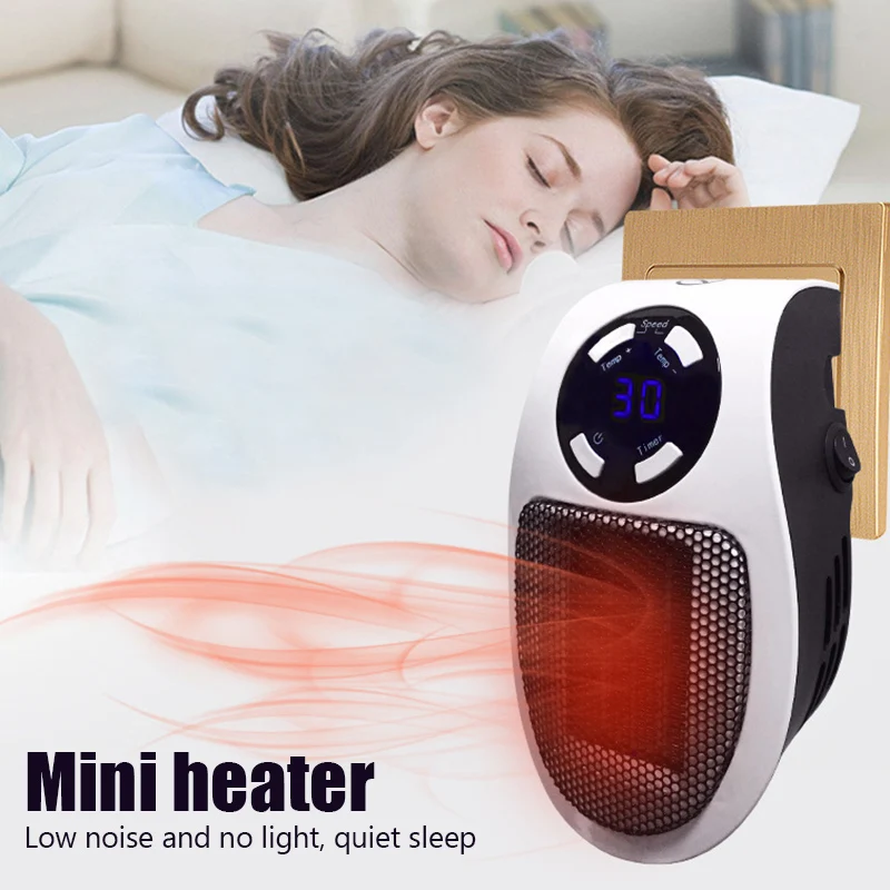 Winter 500W Portable Electric Heater Low Consumption Electric Heater for Room Heating Stove Mini Indoor Radiator Remote Warmer
Winter 500W Portable Electric Heater Low Consumption Electric Heater for Room Heating Stove Mini Indoor Radiator Remote Warmer